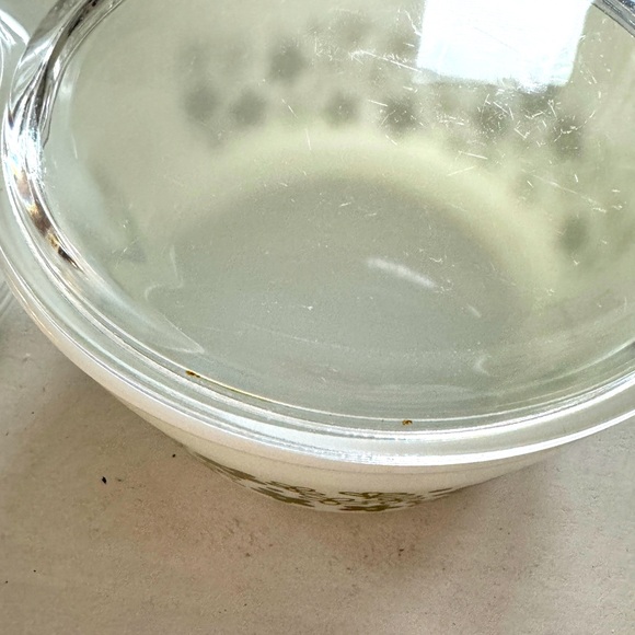 Vintage Pyrex 474 Spring Blossom Crazy Daisy Casserole Dish - Picture 7 of 9